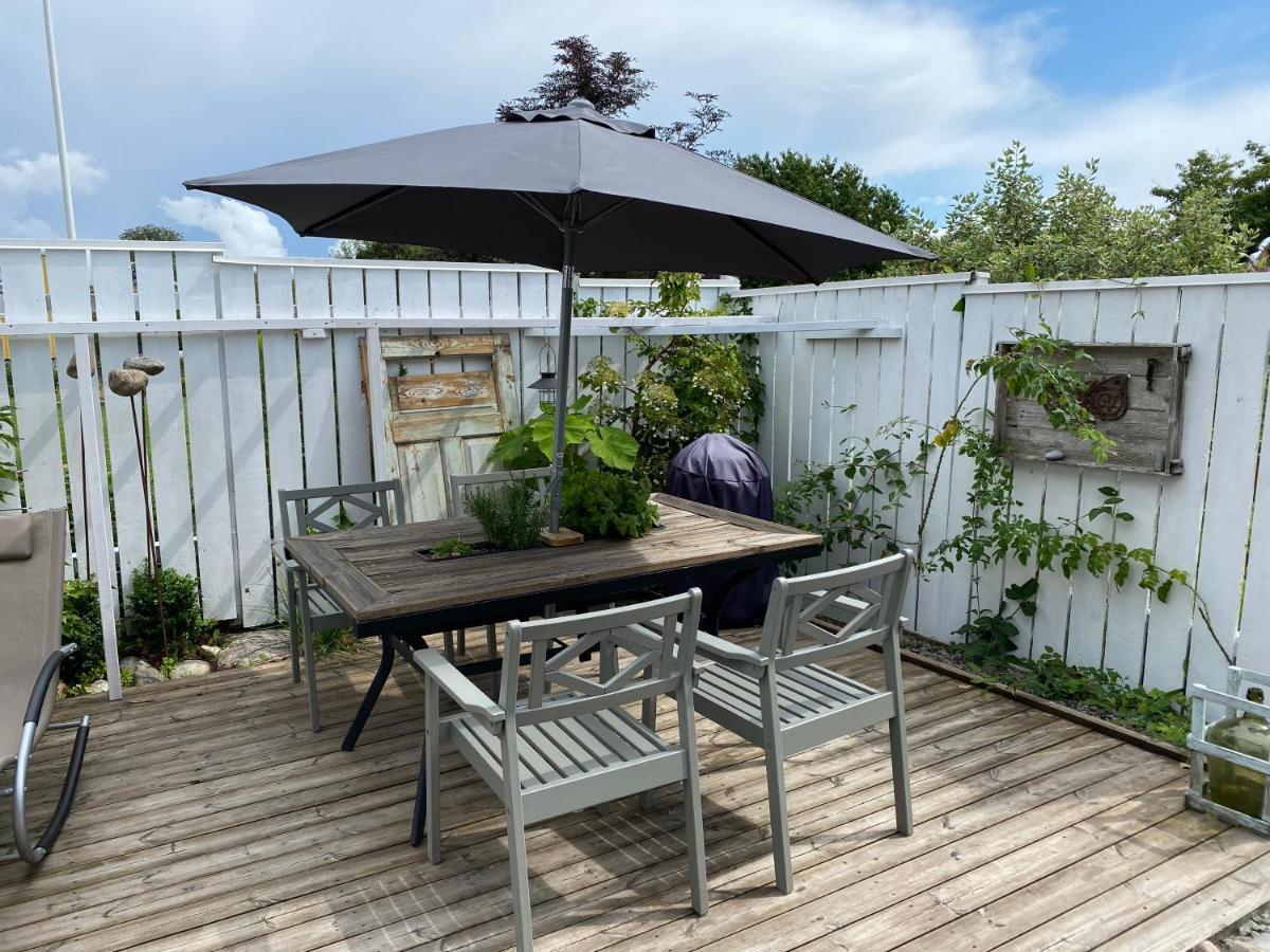 B&B Bland Ormbunkar Och Rosor Falkenberg Kültér fotó